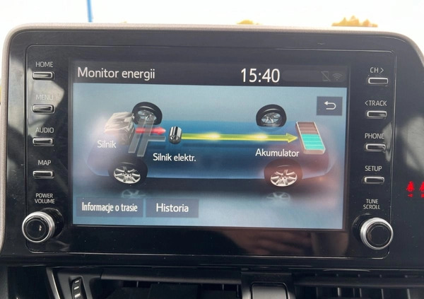 Toyota C-HR cena 85900 przebieg: 88791, rok produkcji 2019 z Bartoszyce małe 781